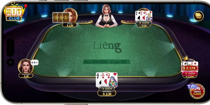 Thuật ngữ thường gặp trong một ván bài liêng. 